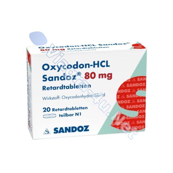 Oxycodone Accord 80mg
