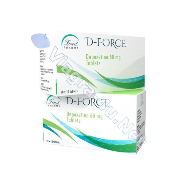D-force (Dapoxetine) 60mg