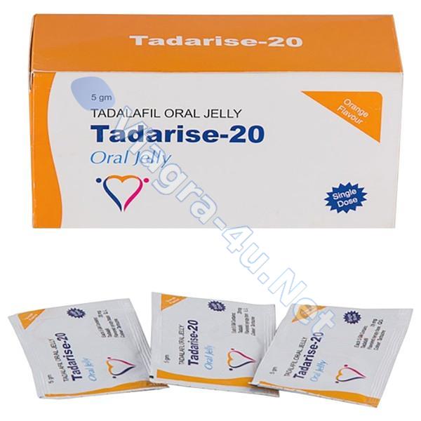 Tadarise Oral Jelly (Tadalafil) 20mg