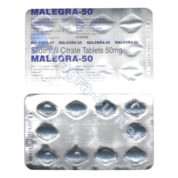 Malegra (Sildenafil) 50mg