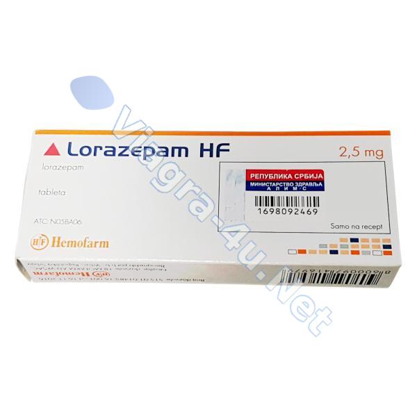 Lorazepam HF 2.5mg