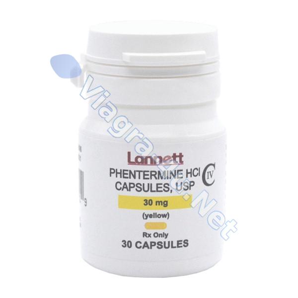 Phentermine HCL 30mg brand Lannett