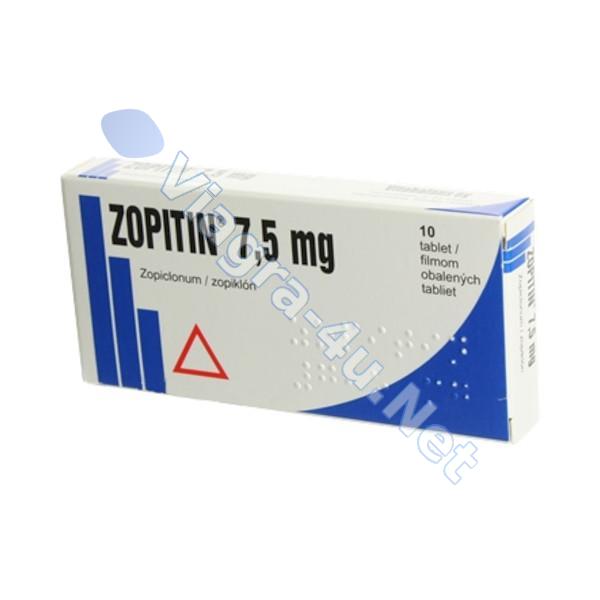 Zopitin (Zopiclone) 7.5mg