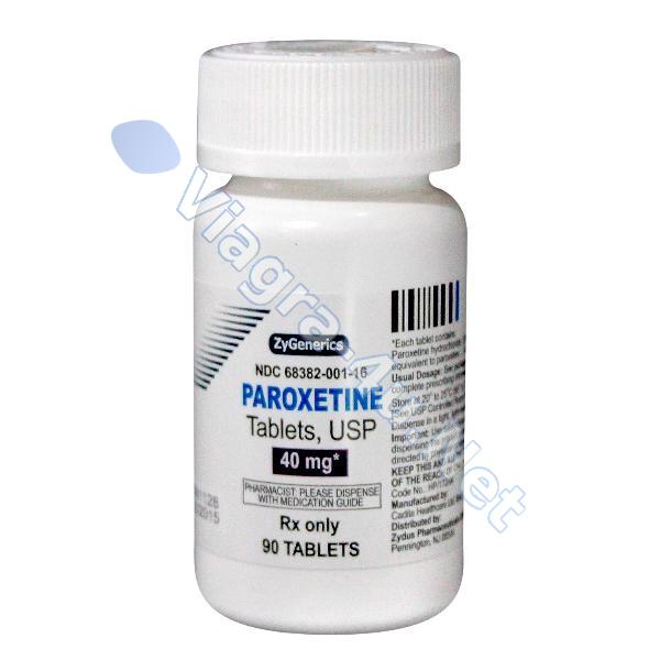Genérico Paxil (Paroxetina) 40mg