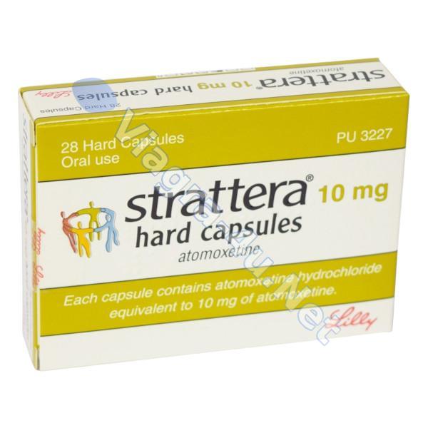 Страттера (Атомоксетин)  10 мг