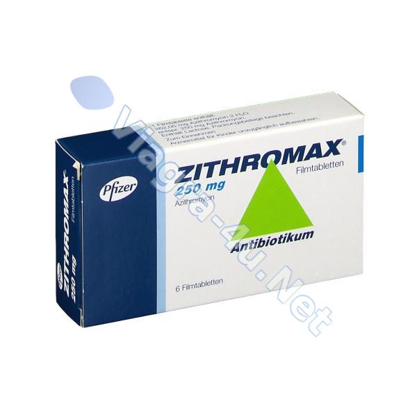 Zithromax (Azitromicina) 250 mg