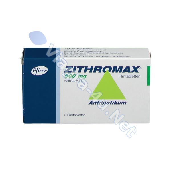 Zithromax (Азитромицин) 500 мг
