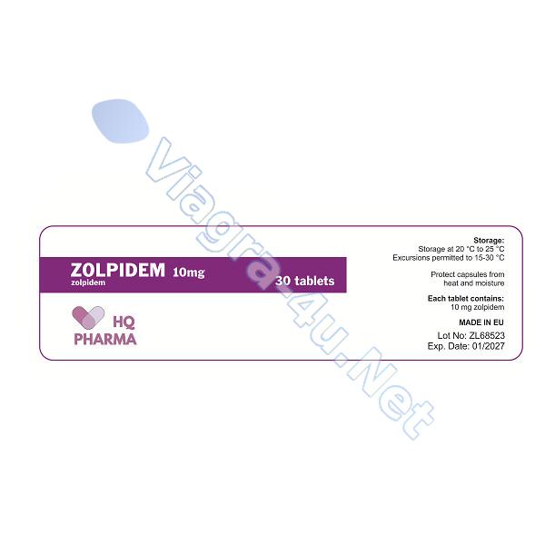 Zolpidem HQ Pharma 10mg