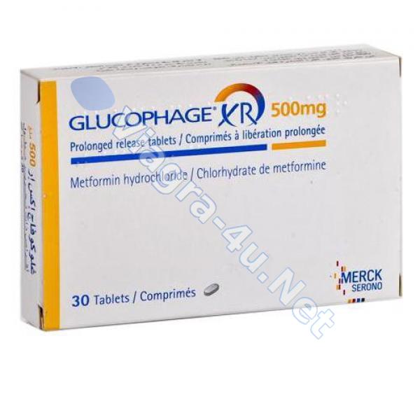 Generic Glucophage 500mg (Метформин)