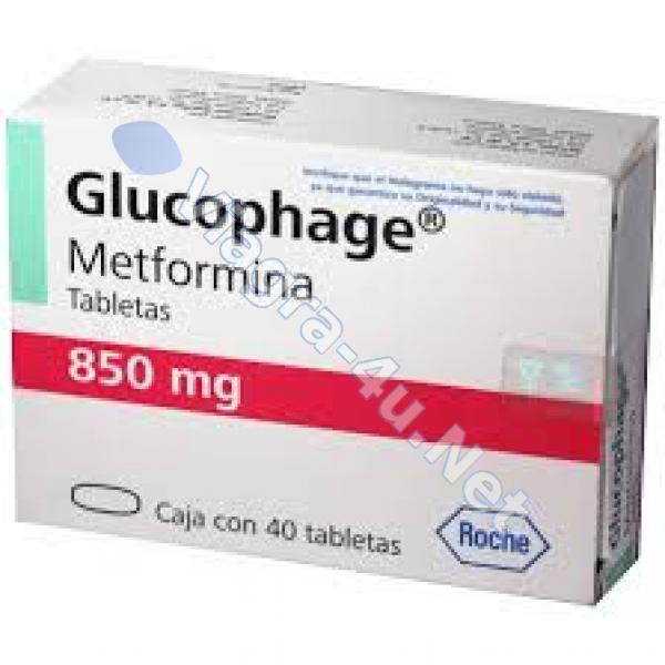 Genérico Glucophage 850mg