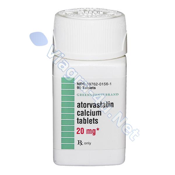 Дженерик Аторвастатин 20 мг (Lipitor, Atorvastatin)