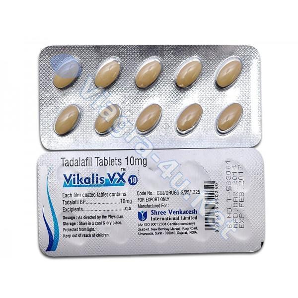 Cialis Genérico (Tadalafil) 10 mg