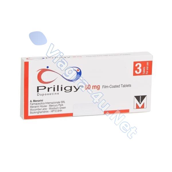 Priligy Genérico (Dapoxetina) 60mg
