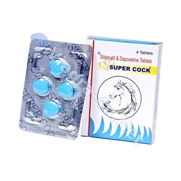 Super Cock (Sildénafil+Dapoxétine) 160mg