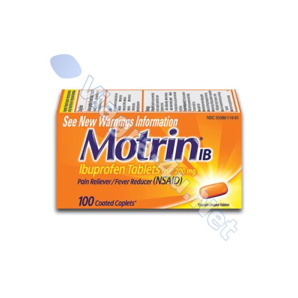 Motrin Generika (Ibuprofen) 200mg