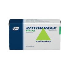 Zithromax (Azitromicina) 500 mg
